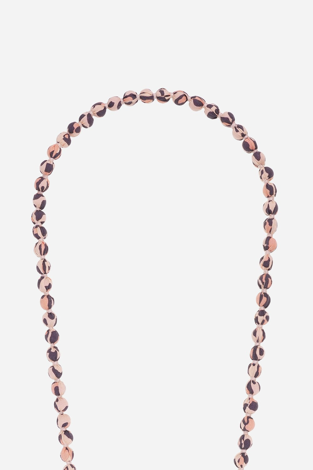 Chaine Longue Dora Marron 120 cm