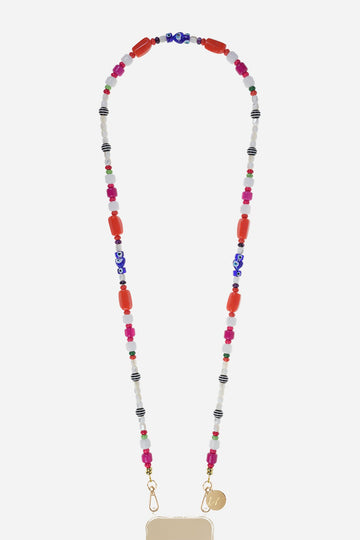 Chaine Longue Isabella Multicolore 120 cm