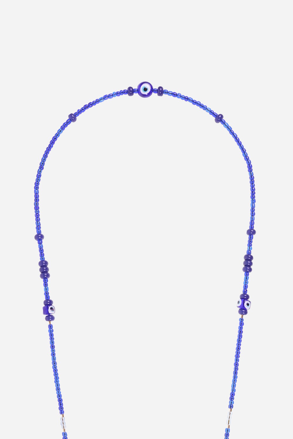 Chaine Longue Leda Bleu 120 cm