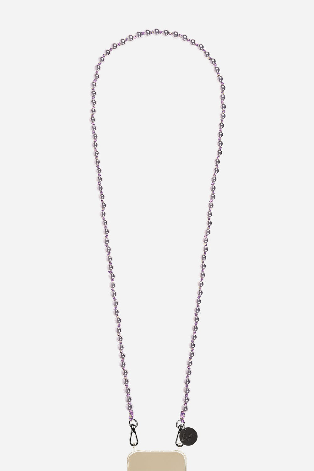 Chaine Longue Leona Argent 120 cm