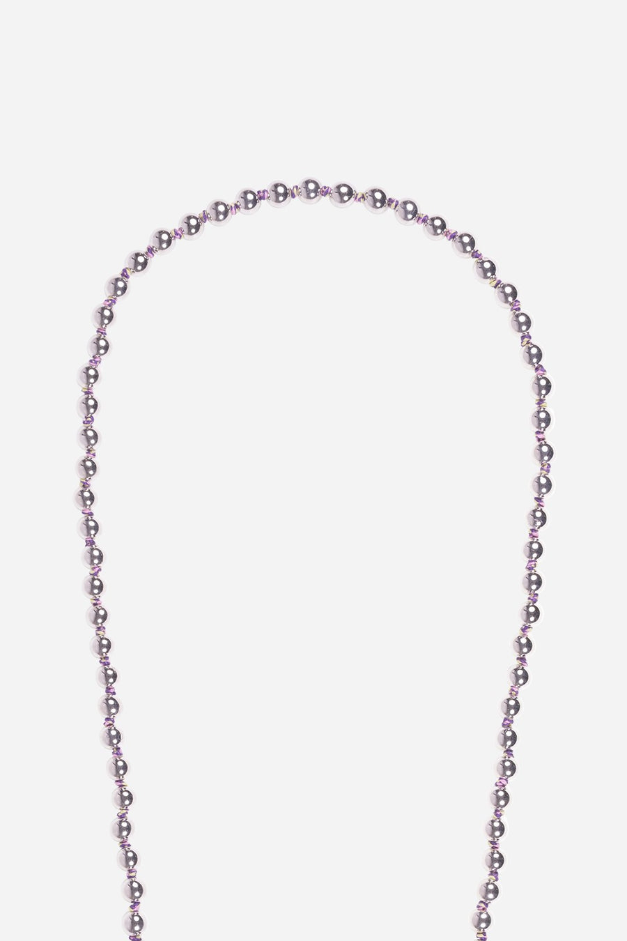 Chaine Longue Leona Argent 120 cm - 2