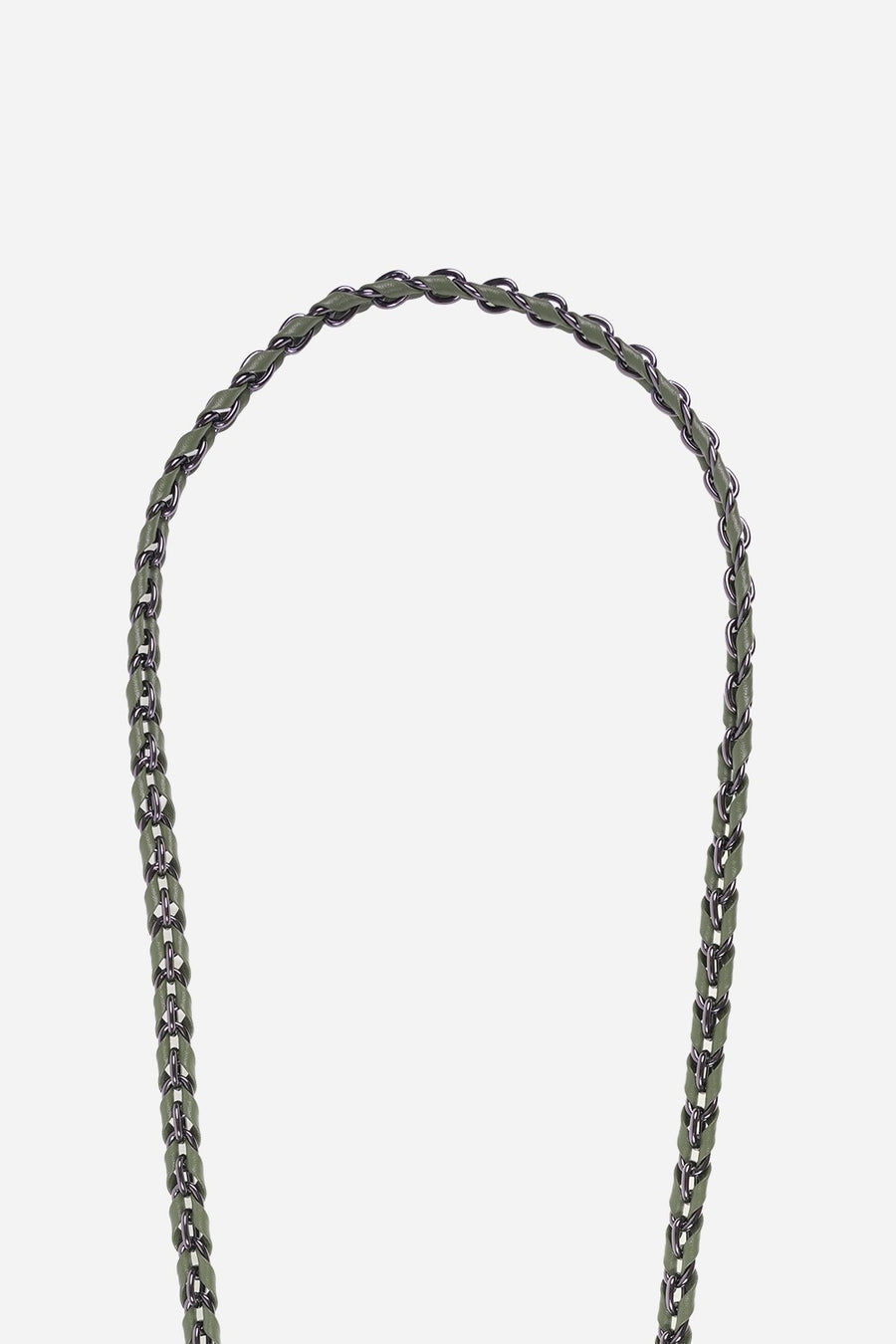 Chaine Longue Lou Kaki 120 cm - 2