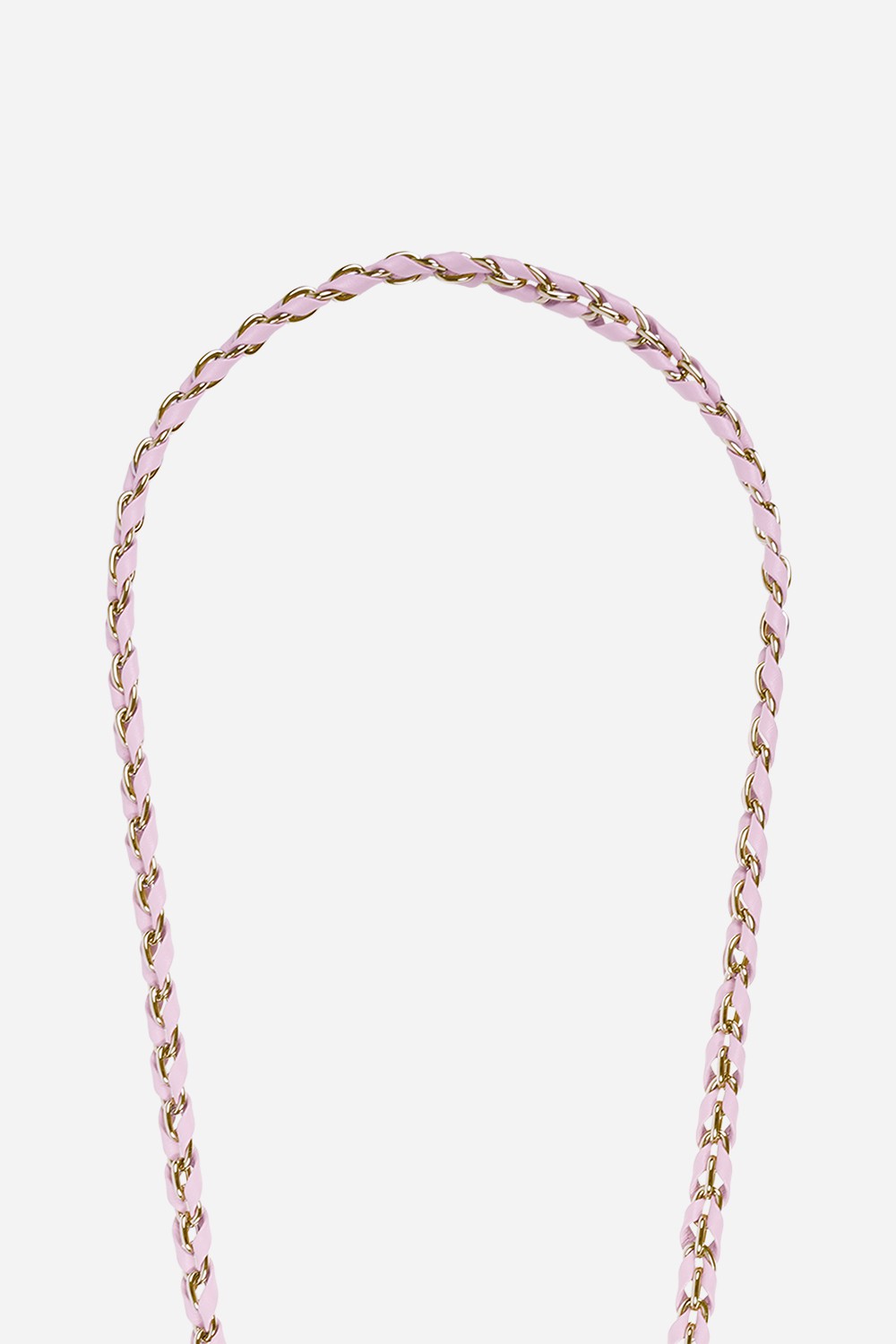 Chaine Longue Lou Rose 120 cm