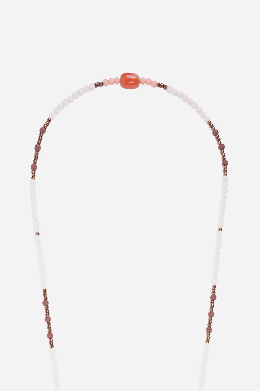 Chaine Longue Neya Blanc 120 cm - 2