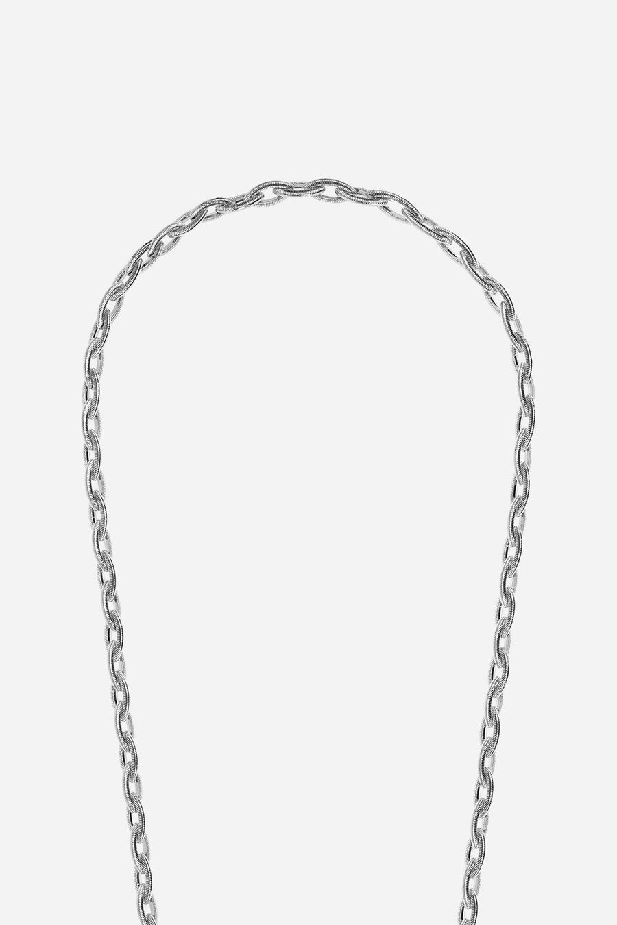 Chaine Longue Pia Argent 120 cm - 2
