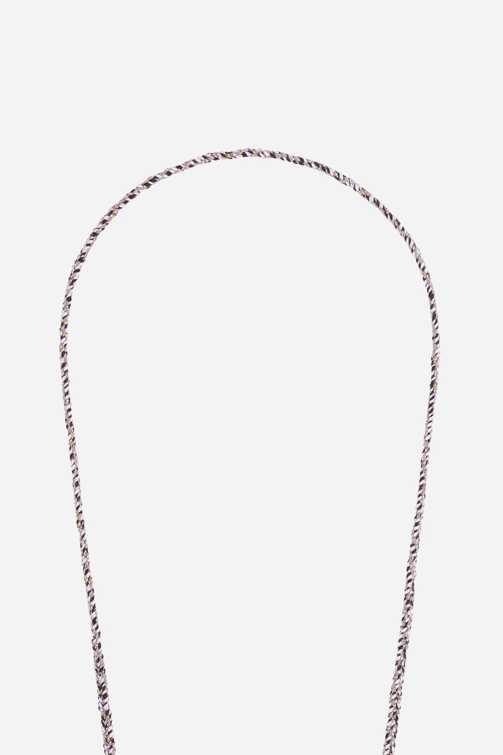 Chaine Longue Vanessa Noir 120 cm