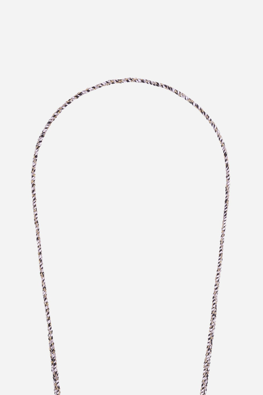 Chaine Longue Vanessa Noir 120 cm - 2