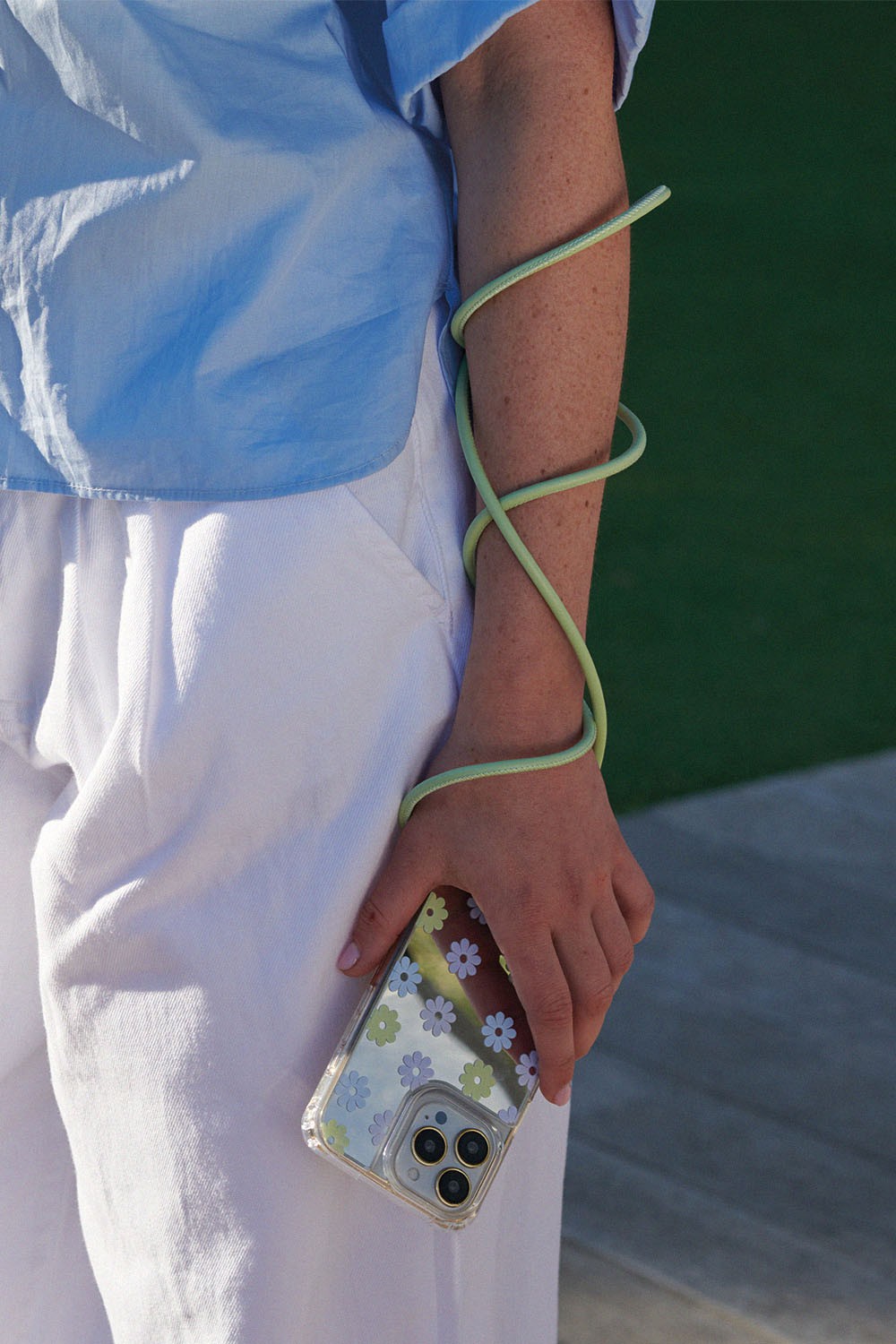 Cordon Uni Nolan Vert