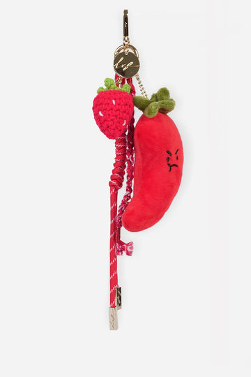 BIJOU DE SAC BOBBY ROUGE PIMENT