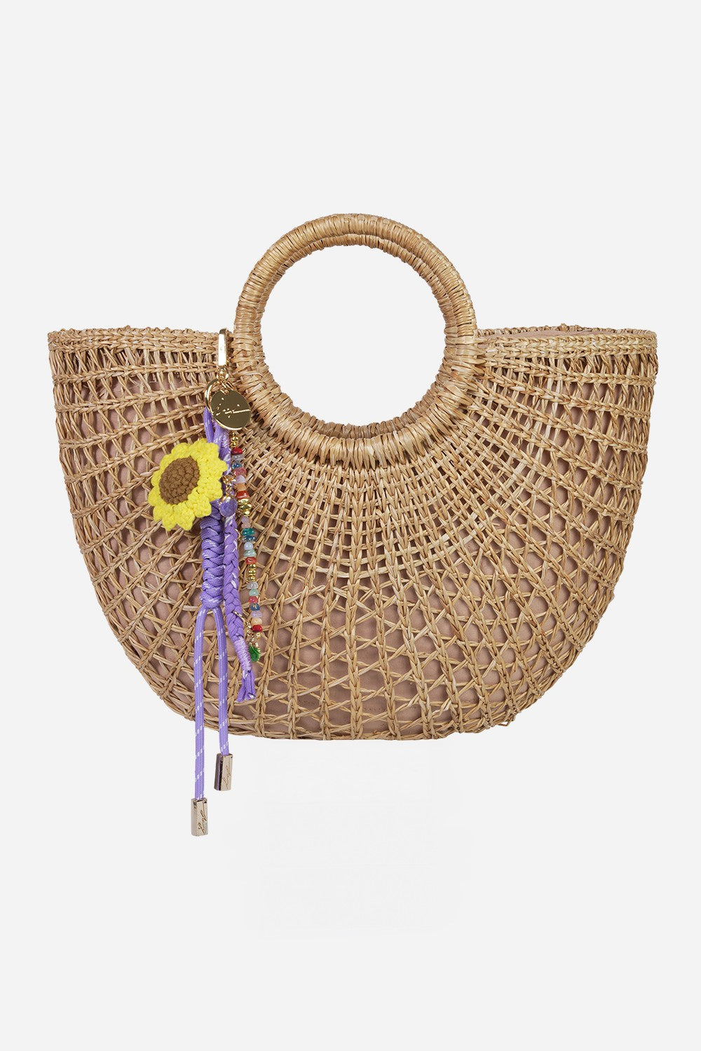 BOBBY PURPLE SUNFLOWER BAG JEWEL