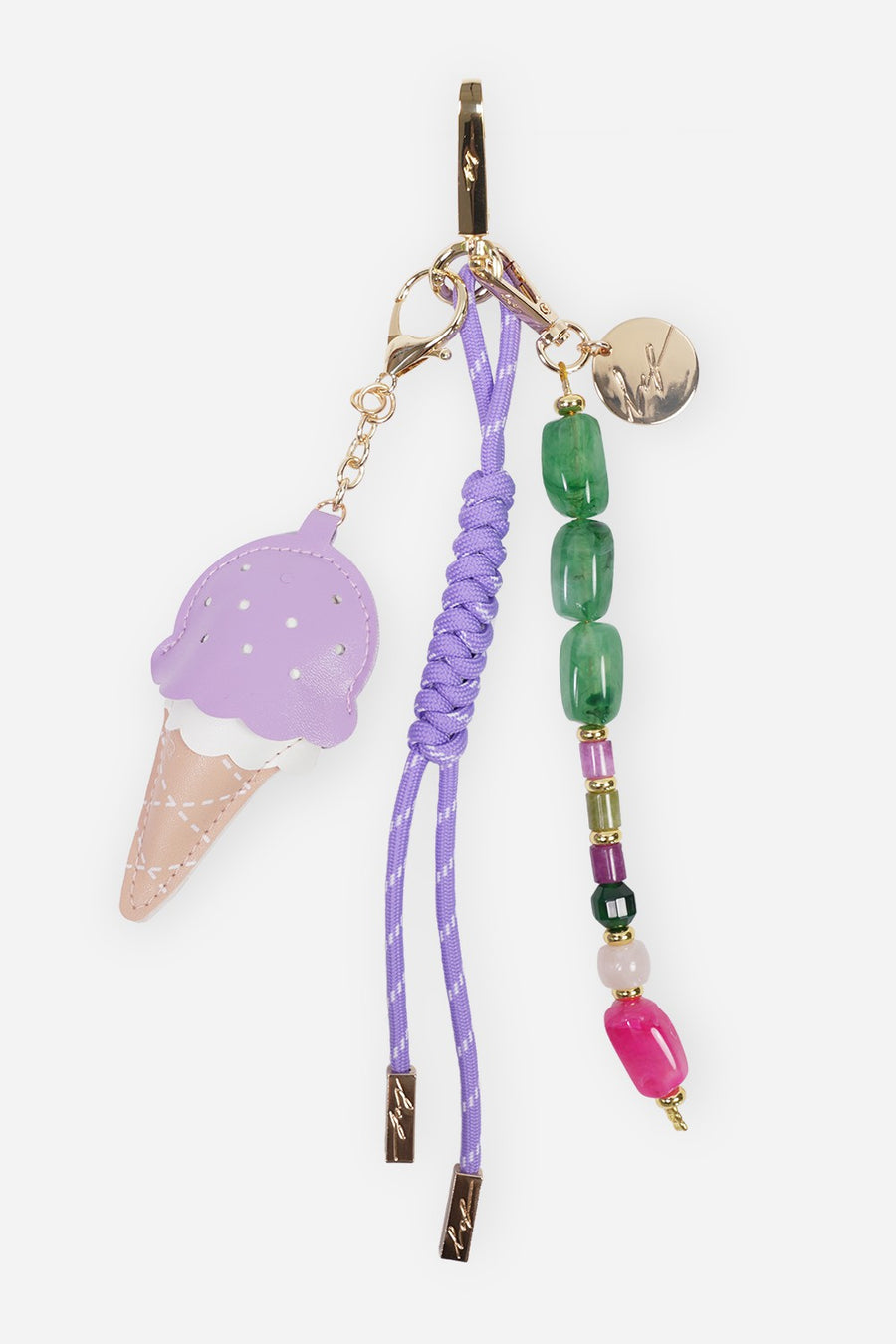 BIJOU DE SAC BOBBY VIOLET 32 CM - 2