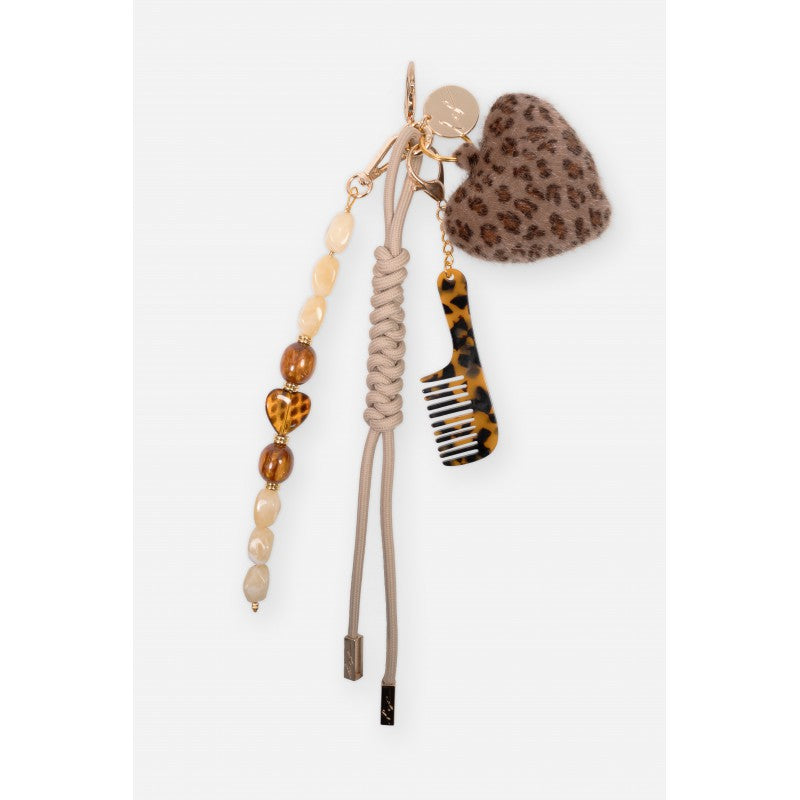 BOBBY BEIGE BAG JEWEL 32 CM