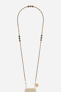 Chaine Longue Iris Bronze 120 cm