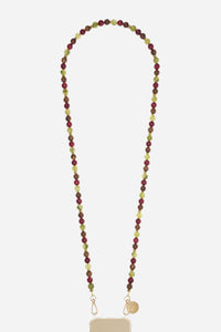 Chaine Longue Harper Kaki 120 cm