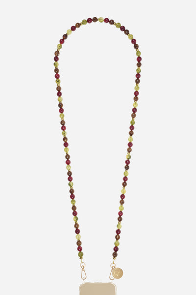 Chaine Longue Harper Kaki 120 cm