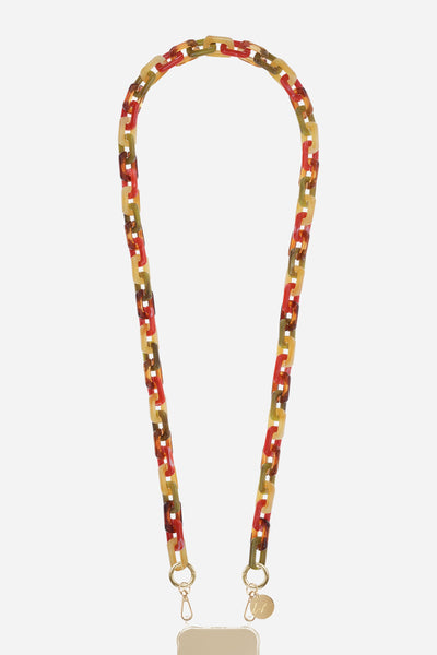 Chaine Longue Emmy Terracotta 120 cm