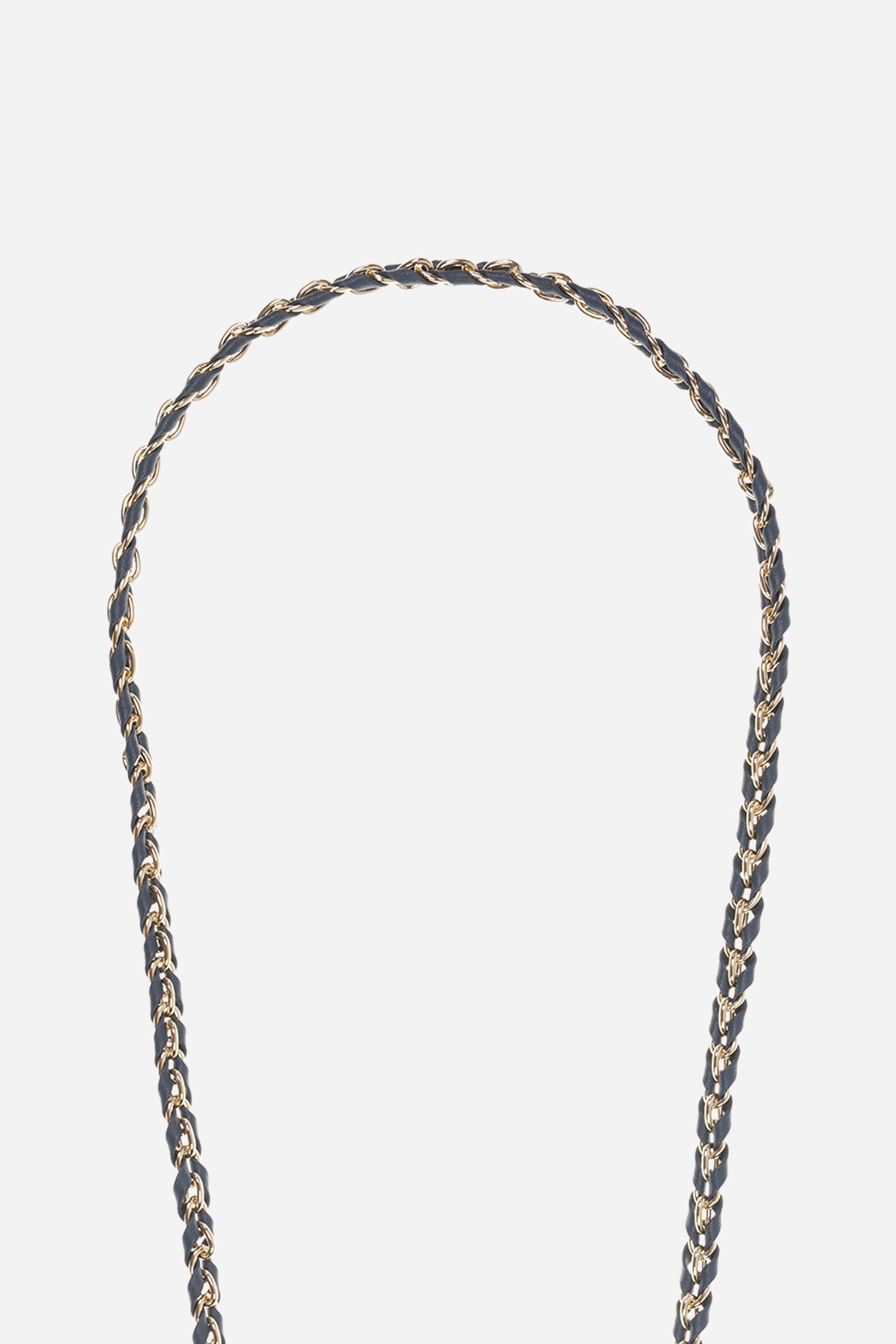 Chaine Longue Lou Bleu 120 cm