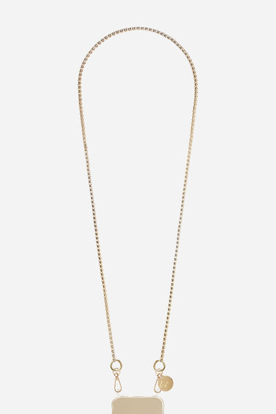 Chaine Longue Lia Dore 120 cm