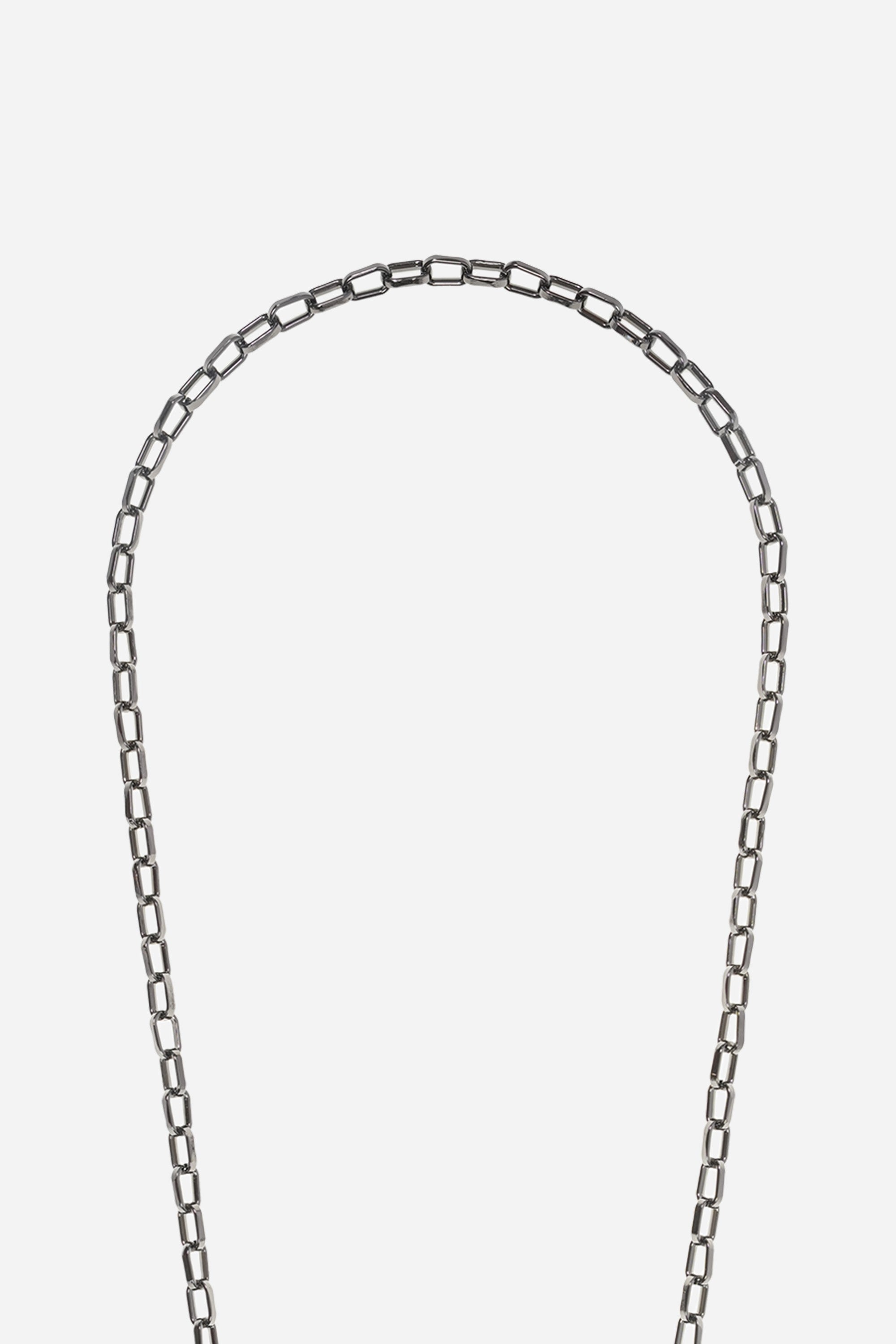 Chaine Longue Petra Noir 120 cm