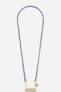 Chaine Longue Doha Bleu 120 cm