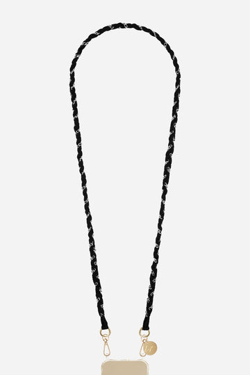 Chaine Longue Doha Noir 120 cm