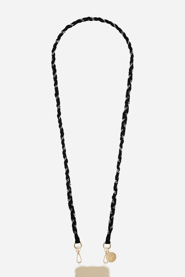 Chaine Longue Doha Noir 120 cm