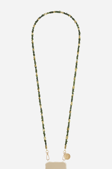 Chaine Longue Liviya Kaki 120 cm