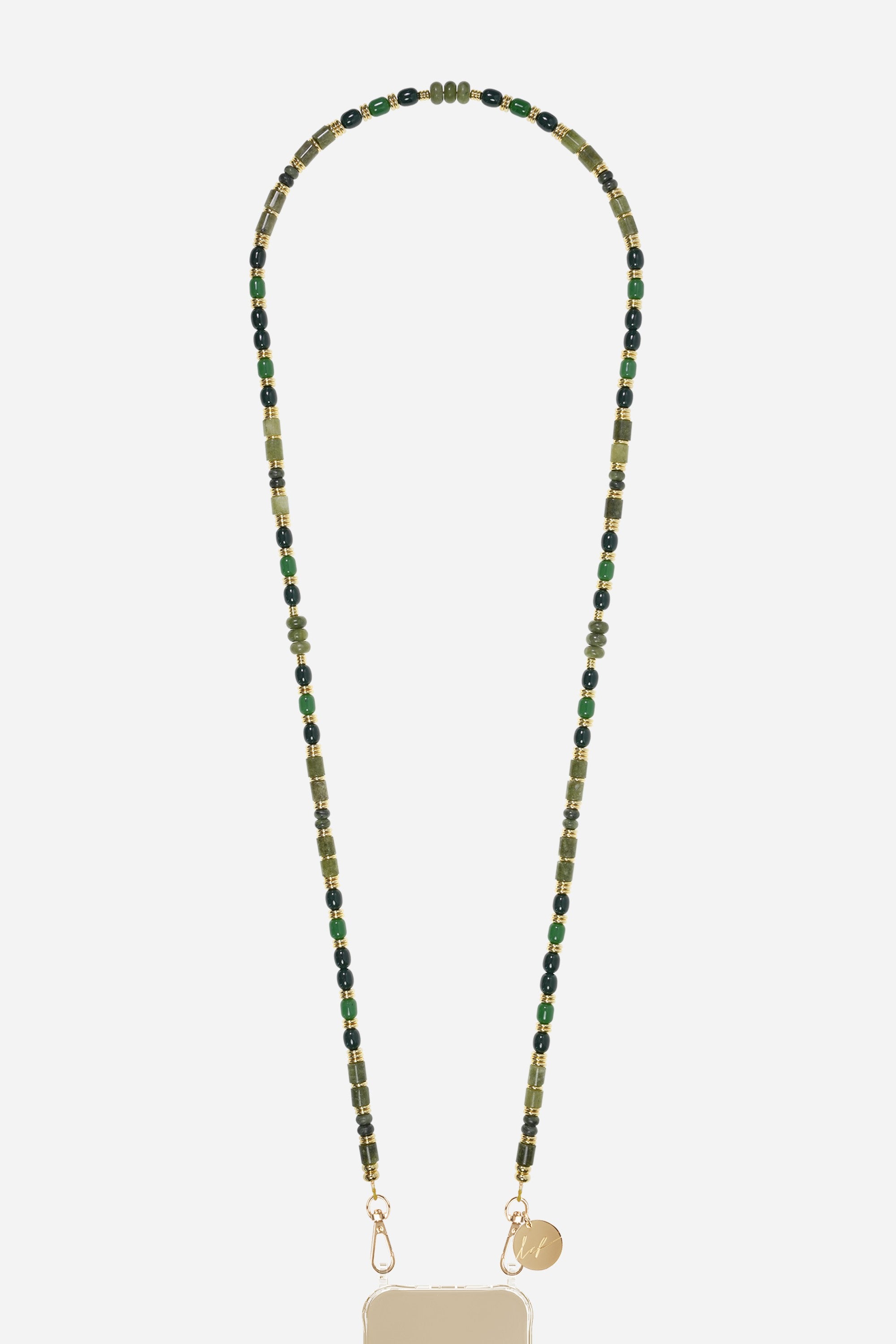 Chaine Longue Dakota Vert 120 cm