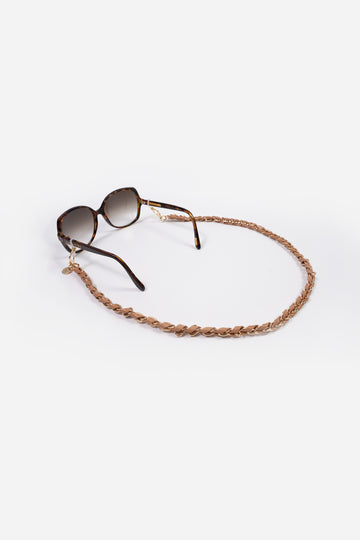 Bijoux Chaine De Lunettes Lou Camel 72 cm