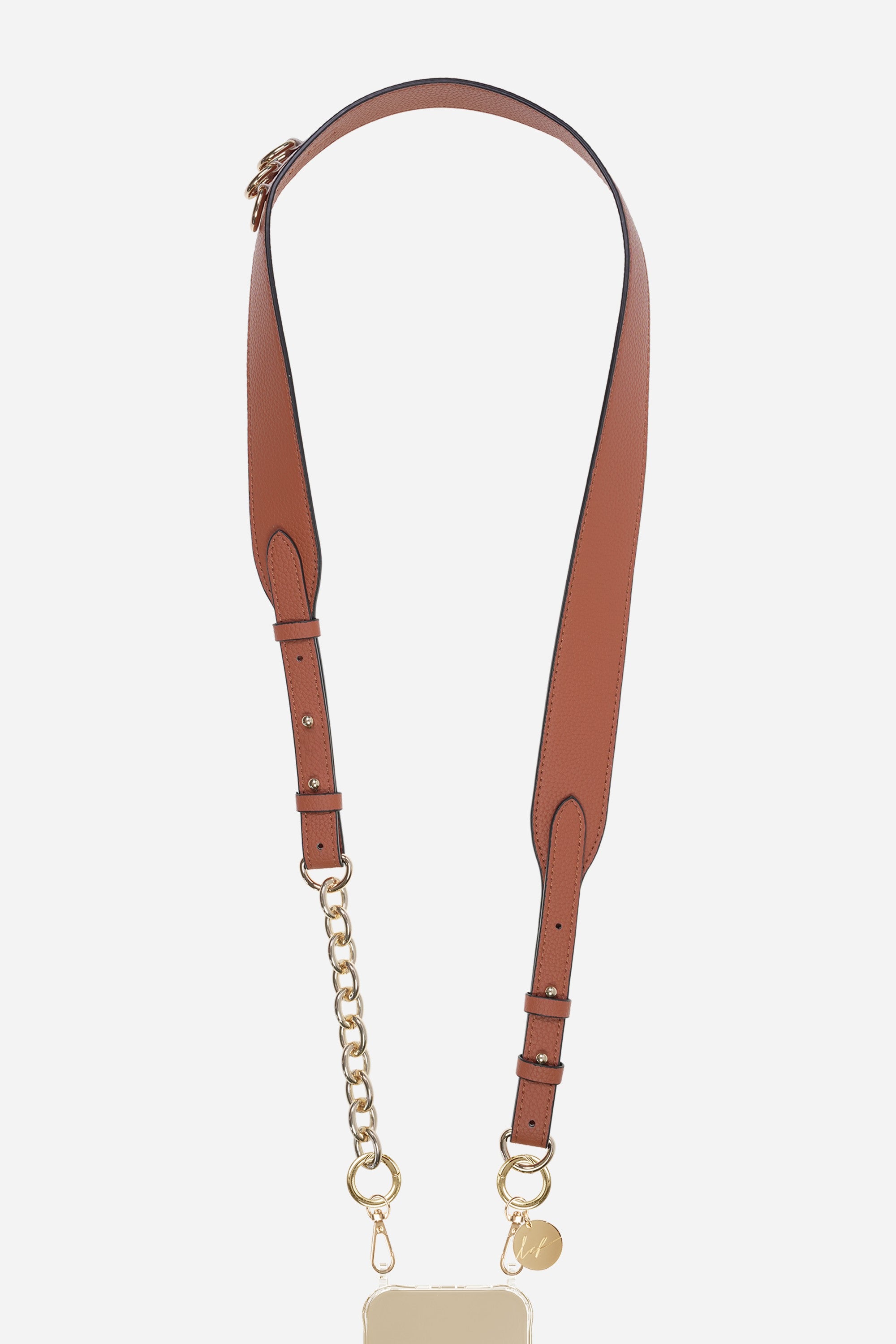 Chaine Longue Lara Camel 120 cm