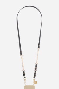 Chaine Longue Brooke Noir 120 cm