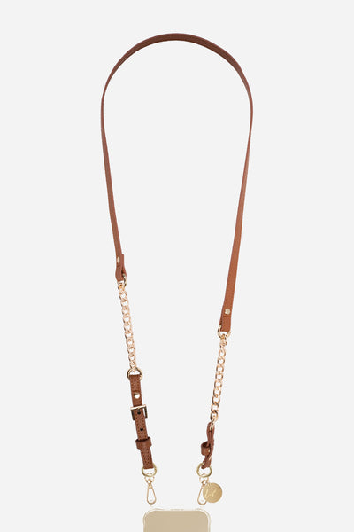 Chaine Longue Brooke Camel 120 cm