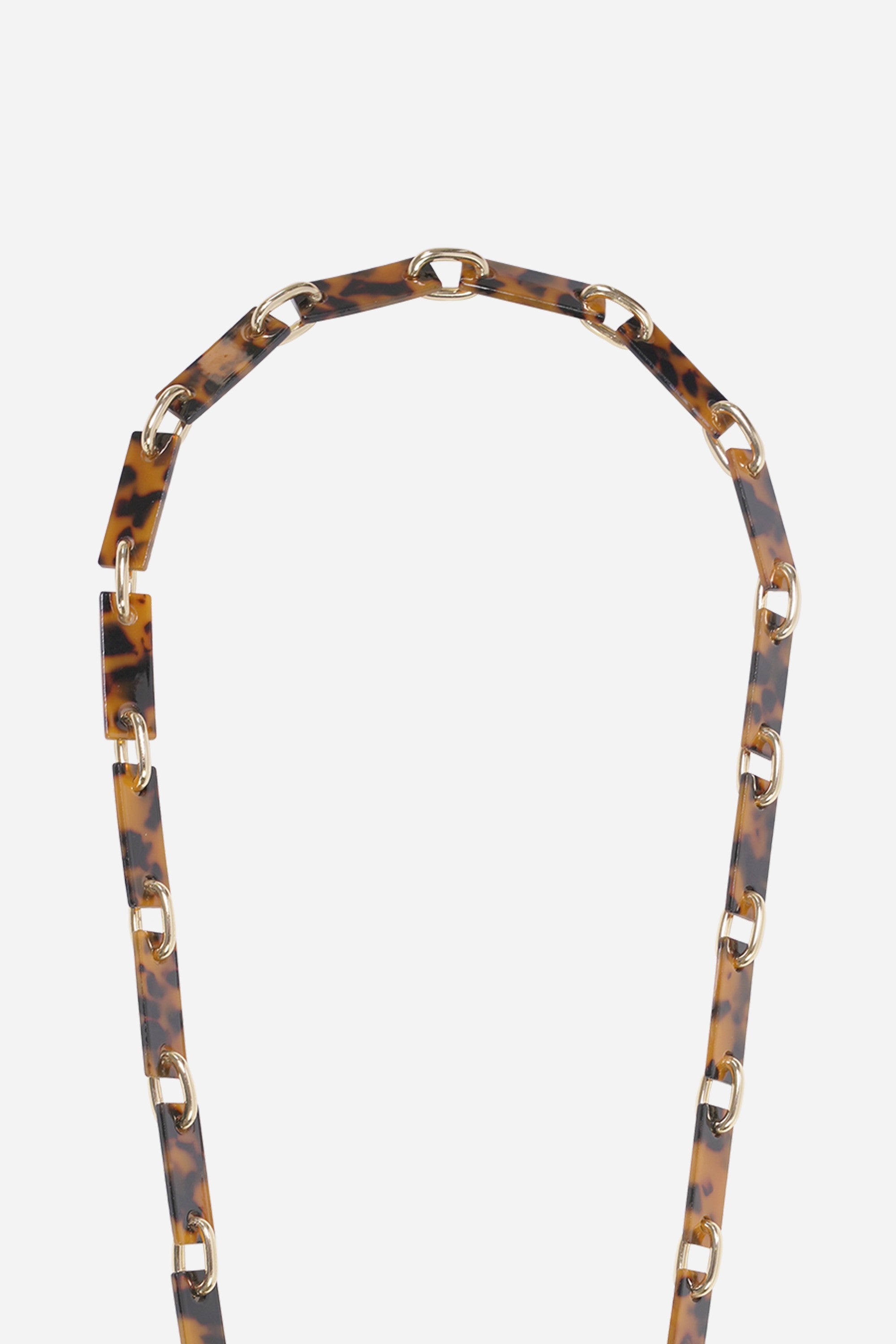 Chaine Longue Nahara Marron 120 cm