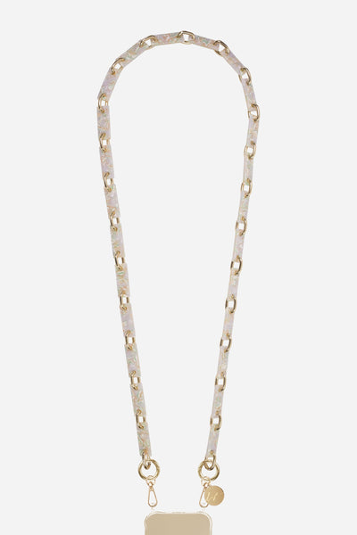 Chaine Longue Nahara Beige 120 cm