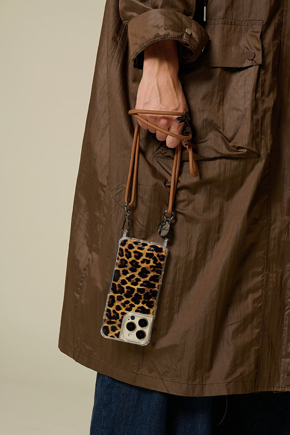 Cordon Uni Nae Marron