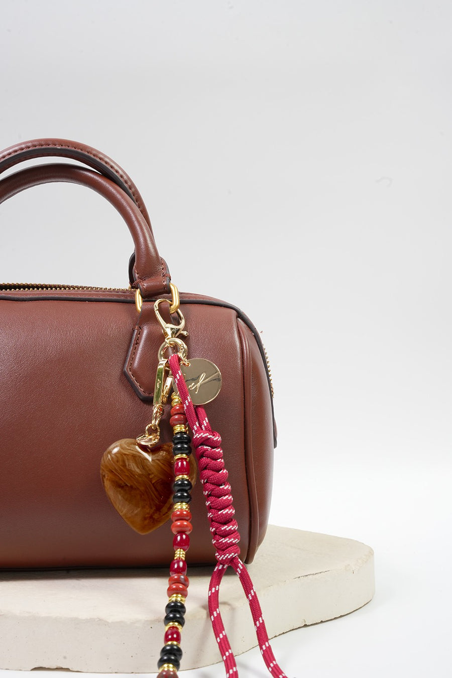 Bijoux Sac Mirco Bordeaux 30 cm - 2