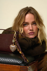 Bijoux Sac Mirco Marron 30 cm