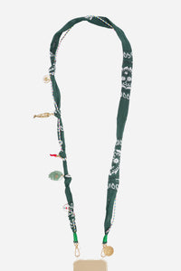 Chaine Longue Laia Vert 120 cm