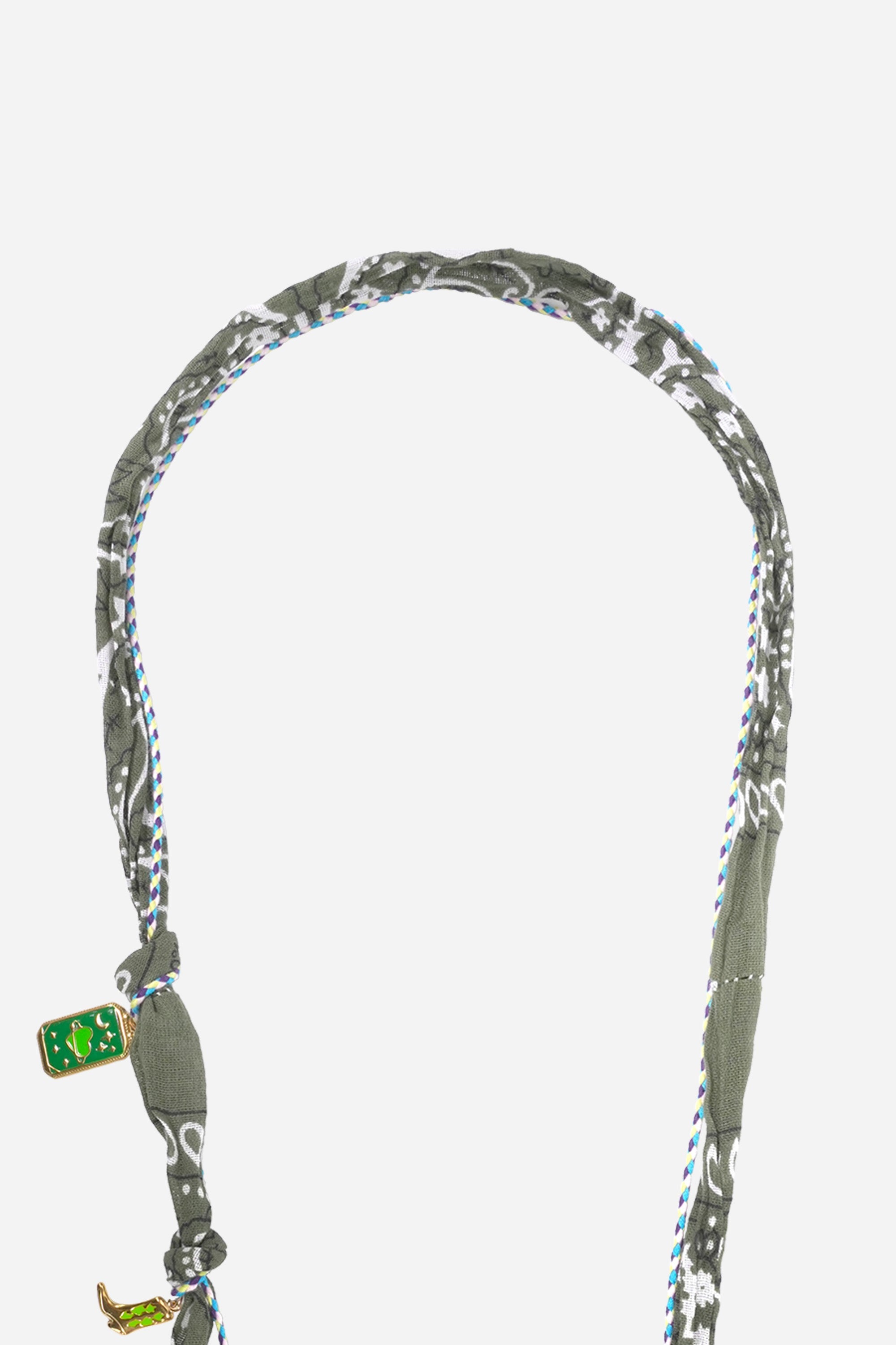 Chaine Longue Laia Kaki 120 cm