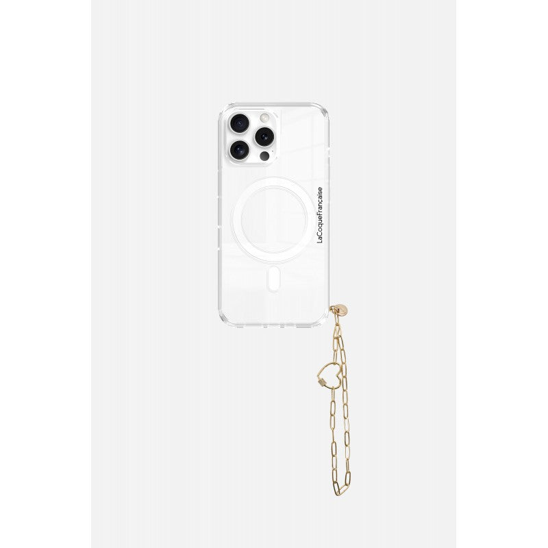 Bijoux De Telephone Coeur Dore