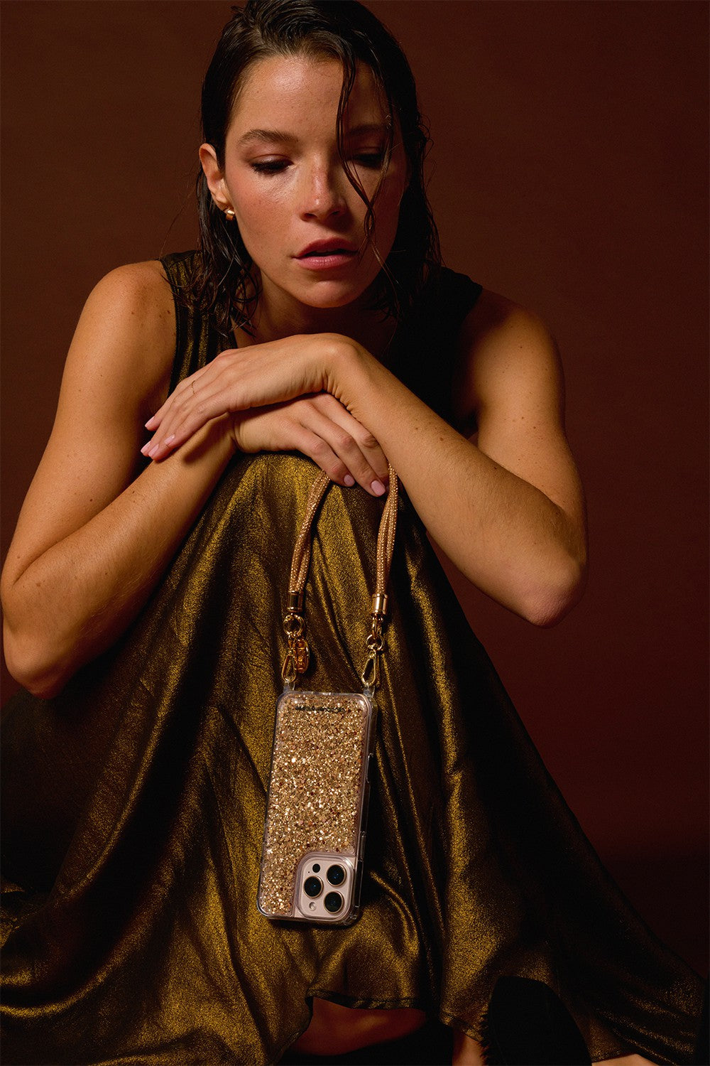 Chaine Courte Mariah Dore 40 cm