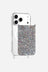 Plaque Magnetique Paillette Paillette Argent