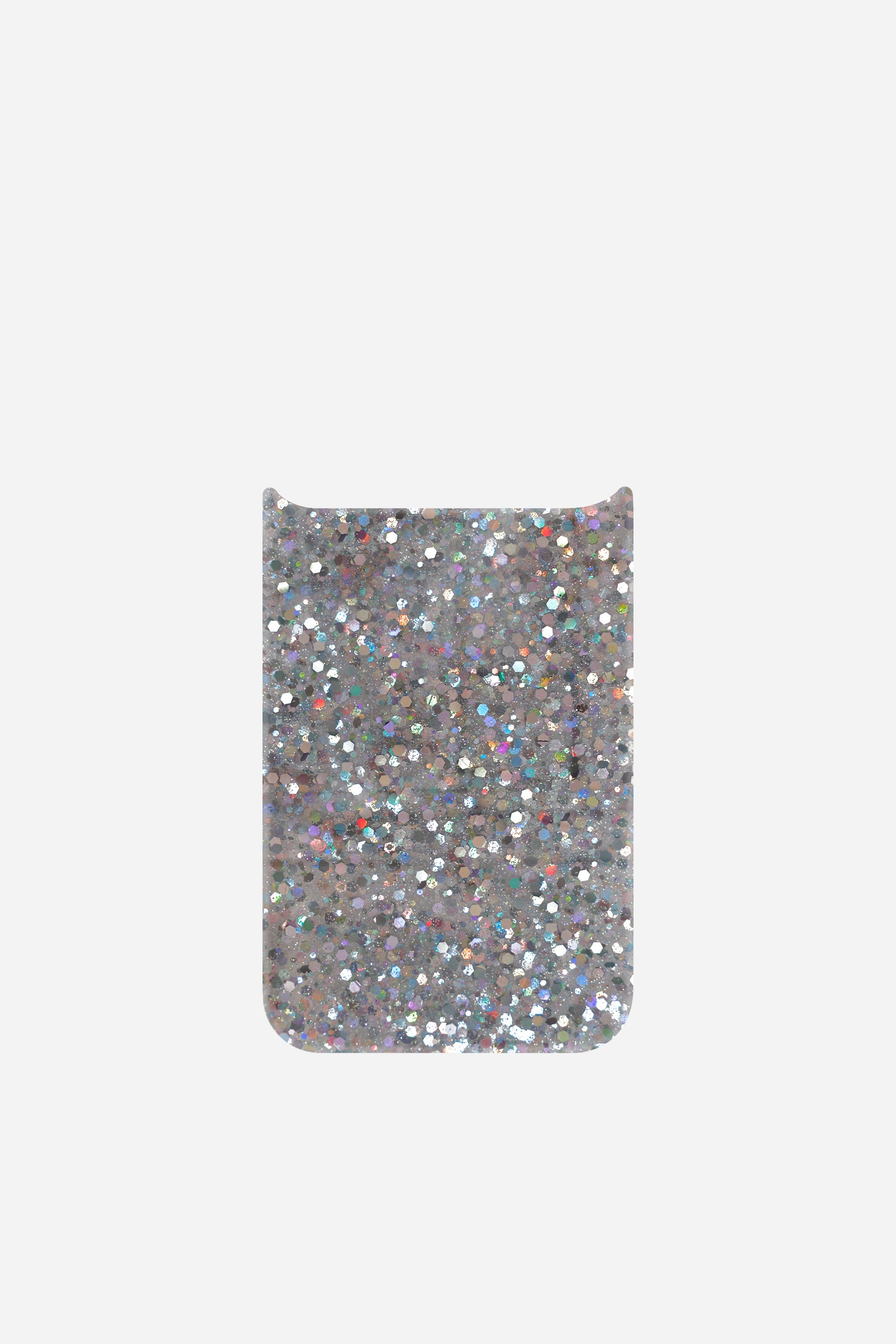 Plaque Magnetique Paillette Paillette Argent