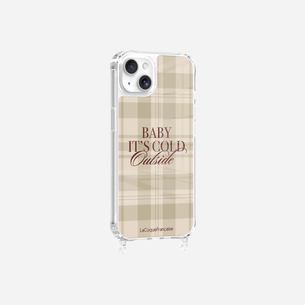Coque Anneaux Imprimee Baby It's Cold Outside