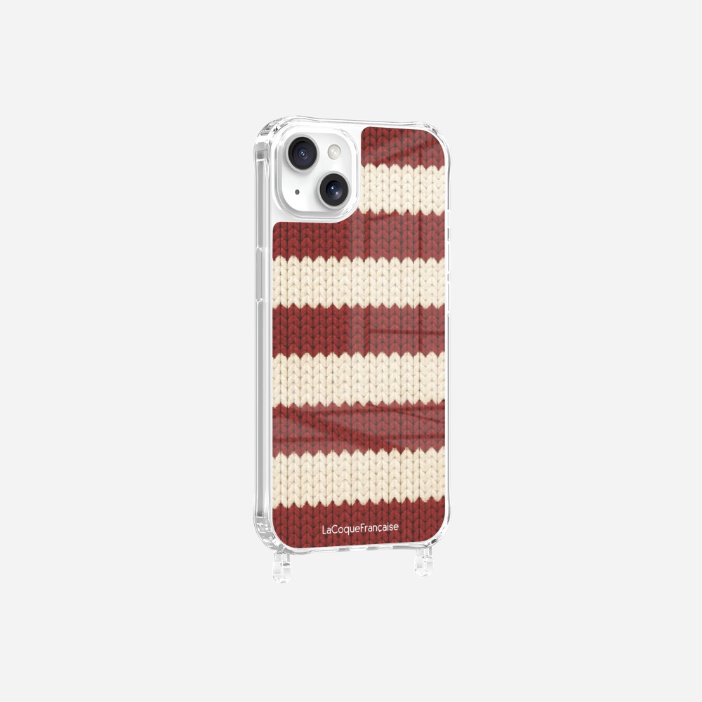 Coque Anneaux Imprimee Maille