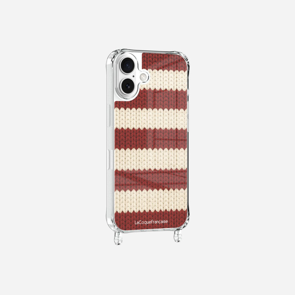 Coque Anneaux Imprimee Maille