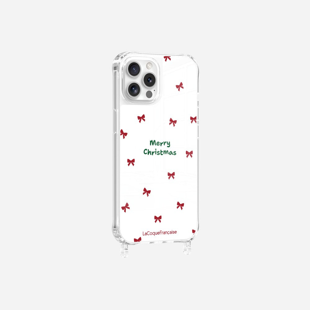 Coque Anneaux Imprimee Merry Christmas