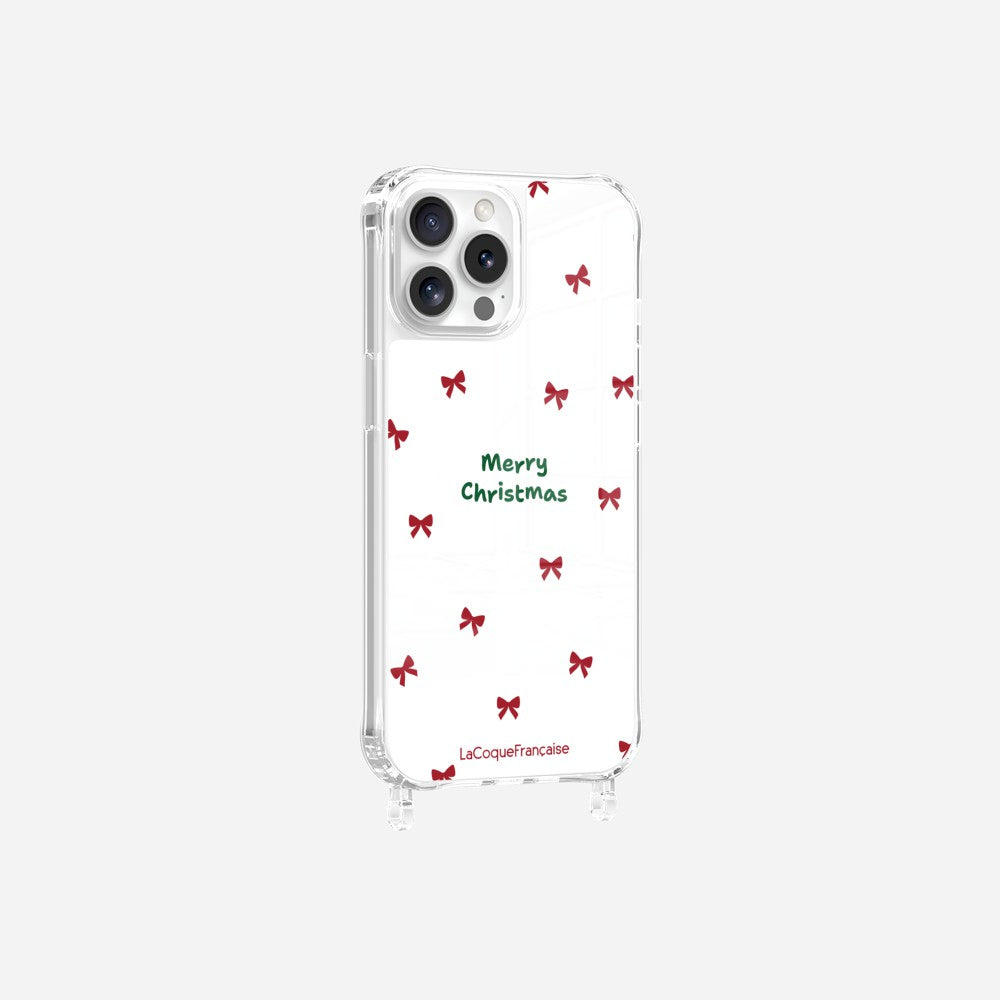 Coque Anneaux Imprimee Merry Christmas