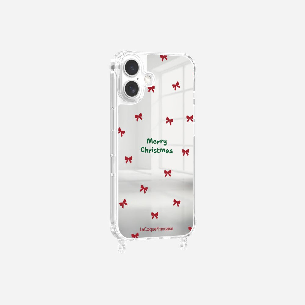 Coque Anneaux Imprimee Merry Christmas