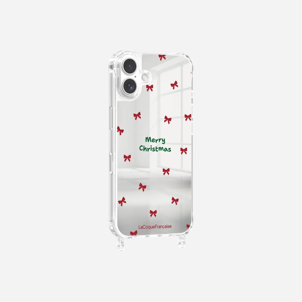 Coque Anneaux Imprimee Merry Christmas